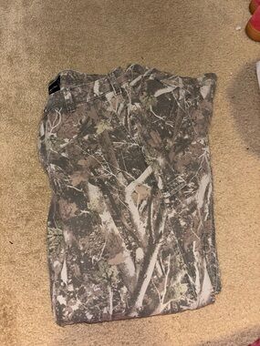 Abercrombie & Fitch Realtree-Inspired Camouflage Pants - Gray Tan